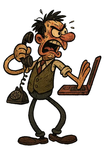 デジタル拒否課長(ガラケー属性のおじさん)