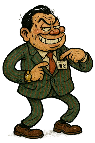 マウント部長(マウント属性のおじさん)