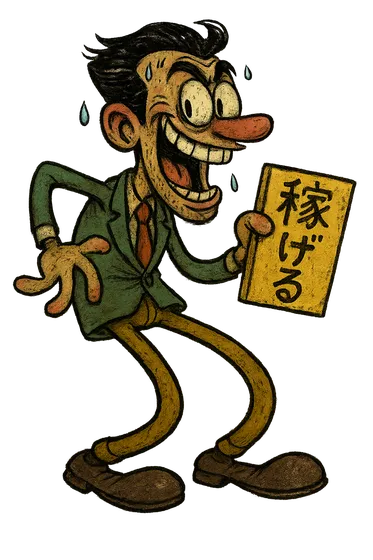 情報商材おじ(SNS属性のおじさん)